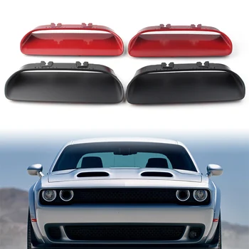 1 Pora Auto Kapoto Švilpukai Priekinių Grotelių Apdaila Kairėje Ir Dešinėje Dodge Challenger Redeye 2019-2020 Automobilių Reikmenys