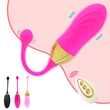 10 Greičiai, Belaidis Nuotolinio Vibruojantis Kiaušinis Vibratorius, skirtas Moterims, Moterų Analinis Klitorio Stimuliacija Makšties Sugriežtinti Naudotis Sekso Žaislai