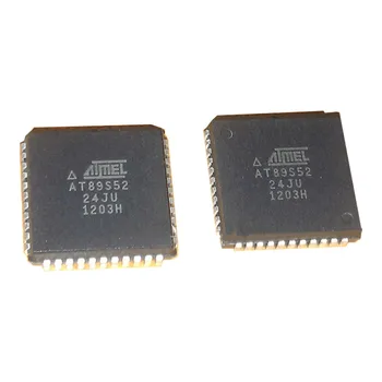 10VNT-20PCS// AT89S52-24JU PLCC-44 PLCC44 8-bitų mikrovaldiklis chip NAUJOS reprodukcijos medžiagos, 100%kokybė