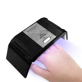 12LEDs Portable LED UV Nagų Džiovintuvas, Džiovinimo Nagų Gelis lenkijos Lankstymo Traukos Smart Jutiklis Lempa UV Nails