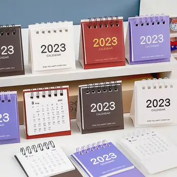 2023 Kalendorius Minimalistinio Dekoratyvinis Savarankišką Mini Kalendoriaus Dienos Tvarkaraštis liepos 2022 m. gruodžio 2023 Darbastalio Kalendorių