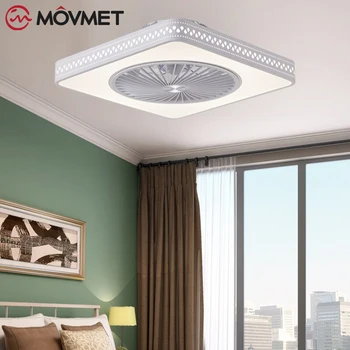 220V Šiaurės Siurbimo dome light ventiliatorius lemputė su nuotolinio valdymo patalpų, namų apdailos smart ventiliatorius su modernios LED