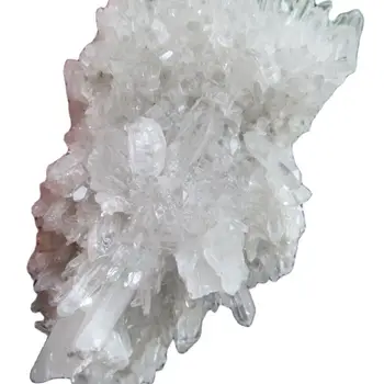 284g Natūralus Baltas Kvarcas Gėlės Roko Aišku, Kvarco Kristalų Grupių Mineralinių Pavyzdys patalpų įrengimui skirti Dirbiniai, Namų Dekoracijos