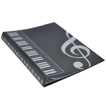 80 Lapų A4 formato Muzikos Knygos, Katalogai, Fortepijonui Balas Juosta Choro Įterpti tipo Aplankas Muzikos Prekių Vandeniui Failų Saugojimo Produkto Karšto