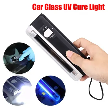 Automobilių Langų Stiklai, UV Kietėjimo Šviesos Dervos Išgydyti, Ultravioletinės UV Lempos Apšvietimo Stiklų Remonto Įrankiai