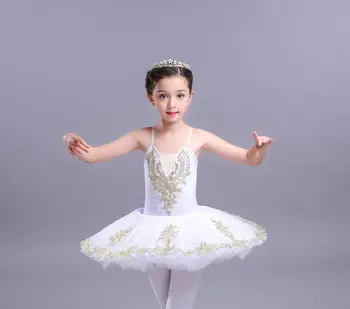 Balta Vaikų Baleto Mdc šokių Dress kostiumai Gulbių Ežeras Baleto Kostiumai Vaikams Mergaitėms Etape dėvėti Pramoginių šokių Suknelė