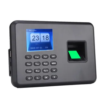 Biometrinės Laikas Lankomumo Mašina USB pirštų Atspaudų Laikrodis Atskiras Darbuotojas Recoder