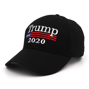 Donald Trump 2020 M. Prezidento Rinkimų Hat - Juodą Beisbolo kepuraitę kietas skrybėlę vyrų ir moterų Reguliuojamas Kepurės Mados Hip-Hop Skrybėlės Naujas