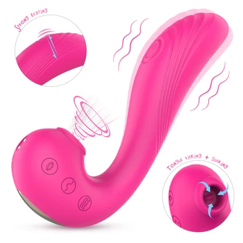 Electro Suaugusiųjų Sekso Žaislas Clitorial Siurbimo Vibracijos Liežuvio Vibratorius Klitorio Stimuliatorius