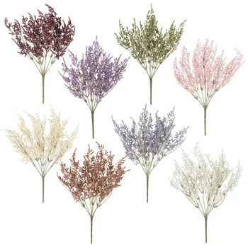 Modeliavimo Gėlių Soros Žolės Į Dirbtinės Plastikinės Augalų Namų Stalo Dekoro Priedai Vestuves Gėlių Kompozicijų Puokštė