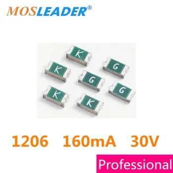 Mosleader PPTC 1206 160mA 30 V 1000pcs 0.16 A 3216 saugikliai SMD1206P016TF/30 Pagaminta Kinijoje
