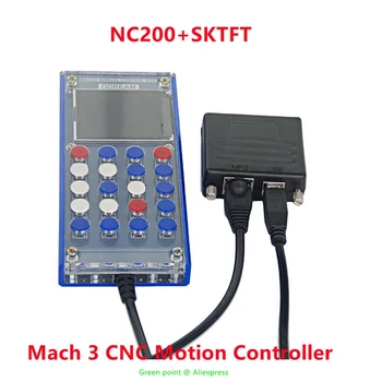 NC200 Pakabukas Su SKTFT Mach 3 CNC Judesio Valdytojas 5V DC USB Ryšio 2.2 Colių TFT Ekraną, Graviravimas Mašinos/Maršrutizatoriai