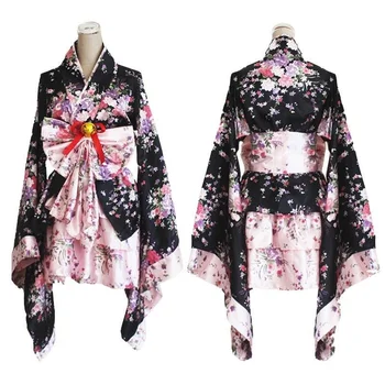 Palaimingas pure land Kostiumas cosply kostiumas moterų Lolita sijonas house šokių kimono Kambarinės Kostiumas animacinių filmų cos kostiumas moteris