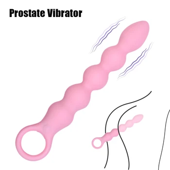 Prostatos Stimuliatorius Sekso Žaislai Moteris Vyrai Suaugusieji G Spot Makšties Vibratorius Analiniai Rutuliukai Analiniai Vibratoriai Klitorio Butt Plug 10 Greitis