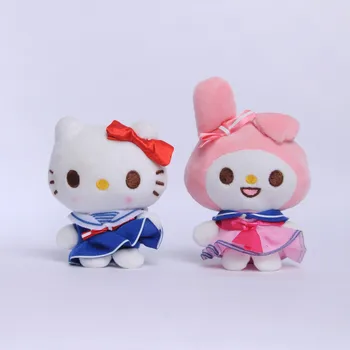 Sanrio Hello Kitty Mano Melodija Pliušinis Pakabukas Mergaitė Cute Lėlės Veiksmų Skaičius, Modelis Žaislas Pav Cinnamoroll Mergaitė Animaciją Lėlės Vaikams Dovanų