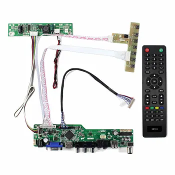 TV+HD MI+VGA+AV+USB+AUDIO LCD Valdiklis Valdybos 15inch 1024x768 G150XG01-V2 LCD Ekranas