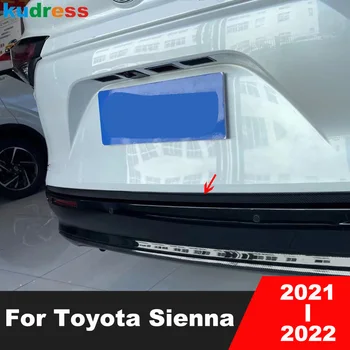 Toyota Sienna 2021 2022 Anglies Pluošto Galinis Bagažo Skyriaus Dangtis Padengti Apdaila Bagažinės Durų Įkrovos Liejimo Garnyras Juostelės Lipduką Automobilių Stilius
