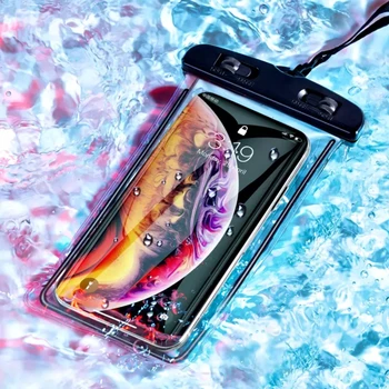 Universali Vandeniui Atveju Xiaomi Mi 9 SE 8 Pro A2 A1 Lite 3 Pastaba Sumaišykite 2 Mobiliojo Telefono Dangtelį Coque Vandens įrodymas, Maišelis, Maišelis