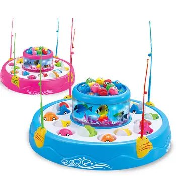 Vaikų Elektros Žvejybos Nustatyti Magnetinio Žvejybos Plokštė Tėvų-vaikų Žaidimo Žaislai Ankstyvojo Ugdymo Švietimo Elektriniai Žaislai Dovana