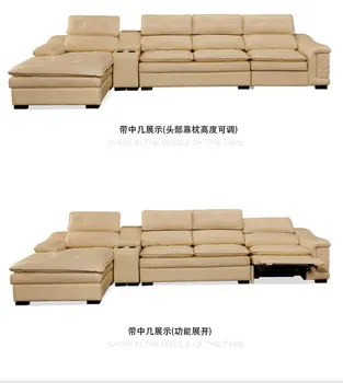 gyvenamasis kambarys Sofos nustatyti диван мебель кровать muebles de salė L formos, recliner natūralios odos sofa-cama sluoksniuotos asiento salė futonas