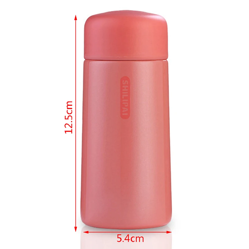 Mini Pocket Termosas Karšto Vandens Butelį 304 Nerūdijančio Plieno Masažuoklis Vakuuminės Kolbos Dvigubos Sienelės Kelionės Kavos Puodelio