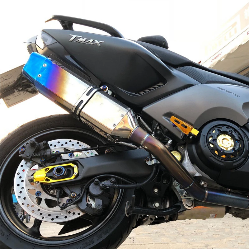 Motociklo T-max grandinės įtempėjas įtempiklis už Yamaha TMAX530 T-MAX 530 galinis butas šakutės diržo galinės ašies stabilizatorius