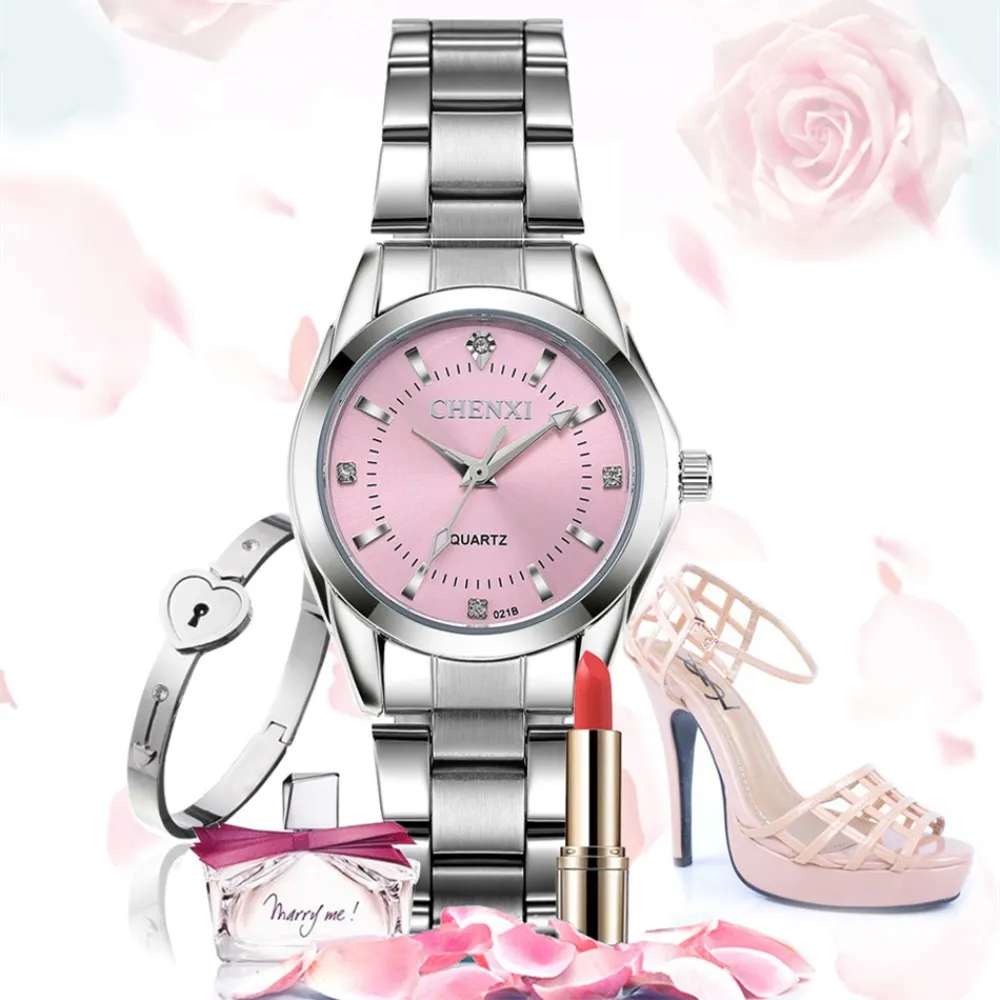 CHENXI Prabangos Prekės ženklo Mados laikrodžiai Moterims Suknelė Ponios Kvarcas, kalnų krištolas Žiūrėti Moterų Suknelė Laikrodis Laikrodžiai relojes mujeres