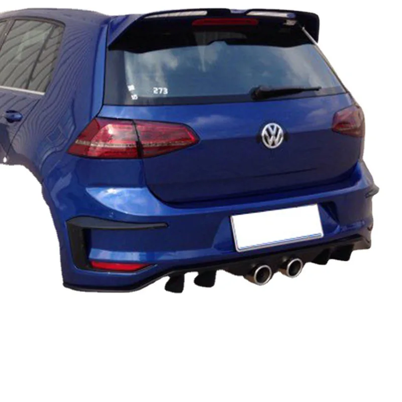 Volkswagen Golf 7 2014-2017 aukštos kokybės ABS Plastiko Unpainted Spalvos Galinis Spoileris Sparno bagažo skyriaus Dangtis Padengti Automobilio Stiliaus