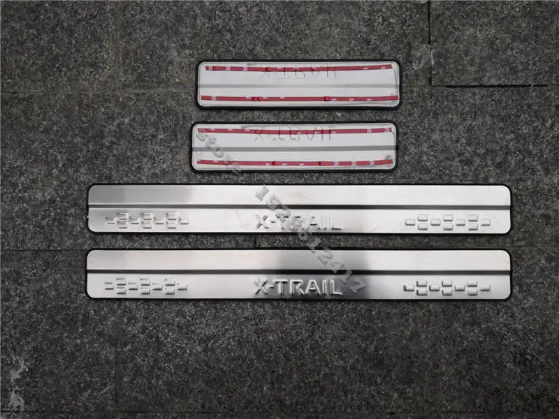 Nerūdijančio Plieno Durys, Palangės Nusitrinti Plokštė 2014-2021 Nissan X-Trail X Trail XTrail T32 Sveiki Pedalų Apdaila, Automobilių Optikos Reikmenys