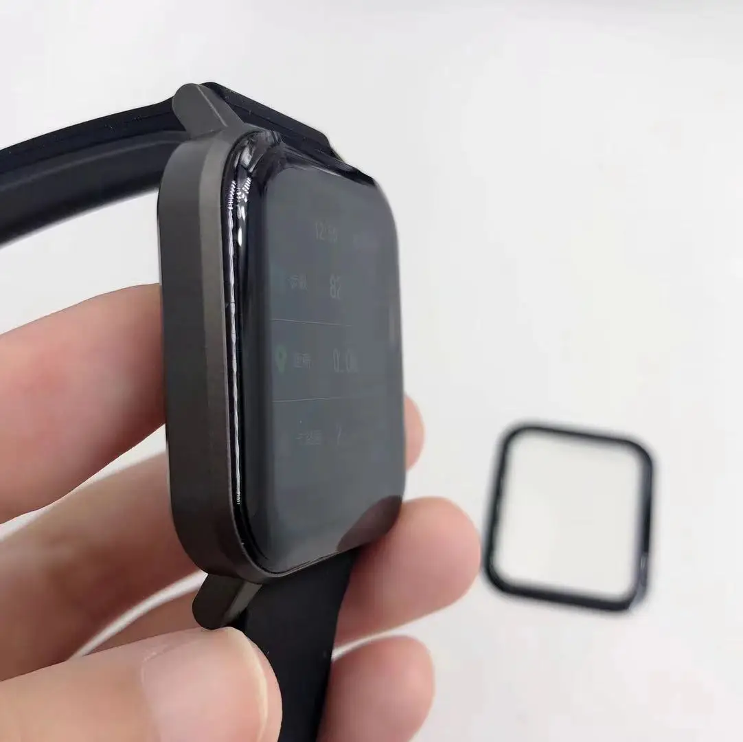 Apsauginė Plėvelė Xiaomi Haylou Saulės LS02 Smartwatch Screen Protector Plėvelė Anti Nulio 3D Išlenkti Minkštas Kraštas Kino Priedai